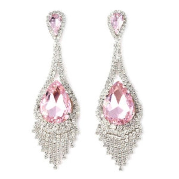 Jewelry - FINAL PRICE!  Sim. Pink Quartz White Austr. Cryst